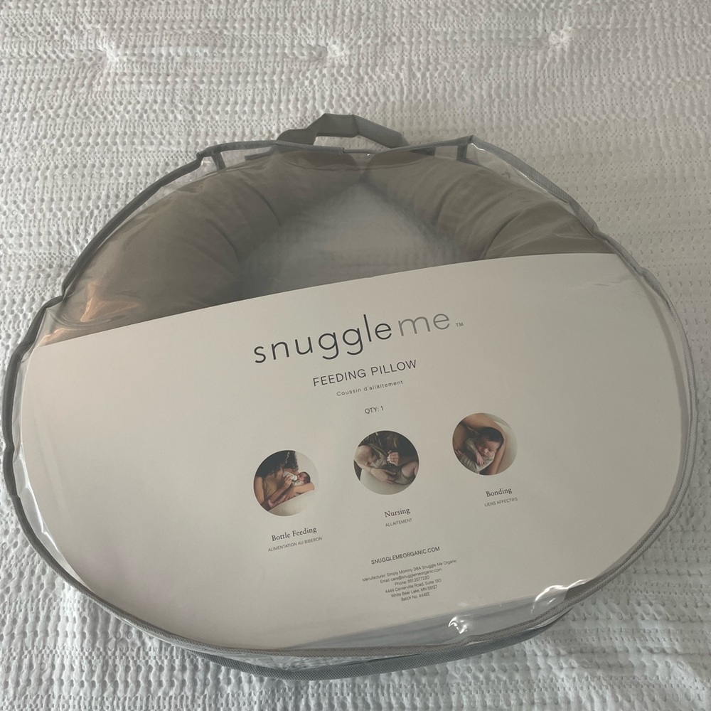 Snuggle me organic nursing support pillow - Birch